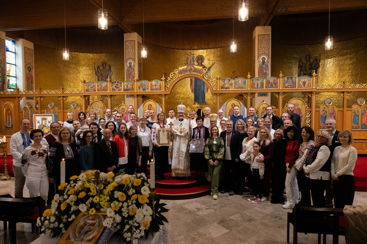 Українські лікарі в Німеччині відзначили 80-ліття Товариства Літургією та проголошенням блаженної Едіґни покровителькою